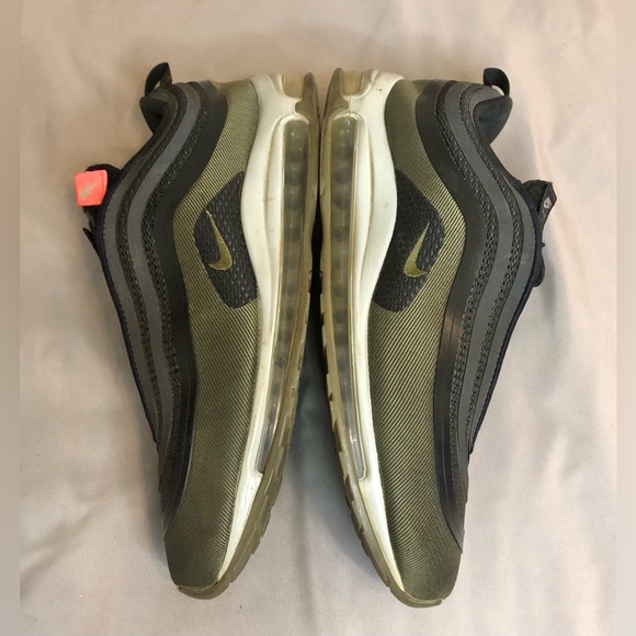 Nike Air Max 97 “Patches” Black Olive Green Size 11.5 - Picture 10 of 10